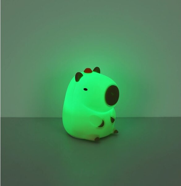 Globo 2874-LED RGBW Stm nab dět noční sv CAPYBARA LED/1,5W/5V 1200 mAh kapybara