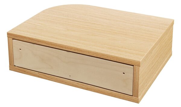 Noční stolek v dekoru dubu v přírodní barvě Farsta – Woodman