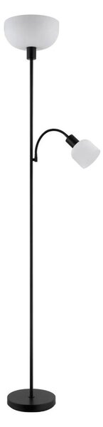Globo 59947B - Stojací lampa HINTON 1xE27/40W/230V + 1xE14/25W