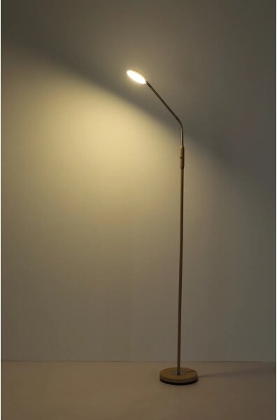 Globo 58504SSA - LED Stmív dotyková stojací lampa SILVIO LED/6,5W/230V béžová