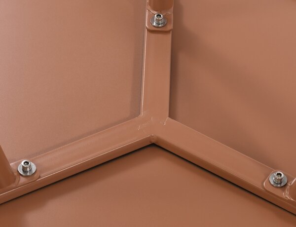 Konferenční stolek Minot - v45 x Ø60 cm - Terracotta