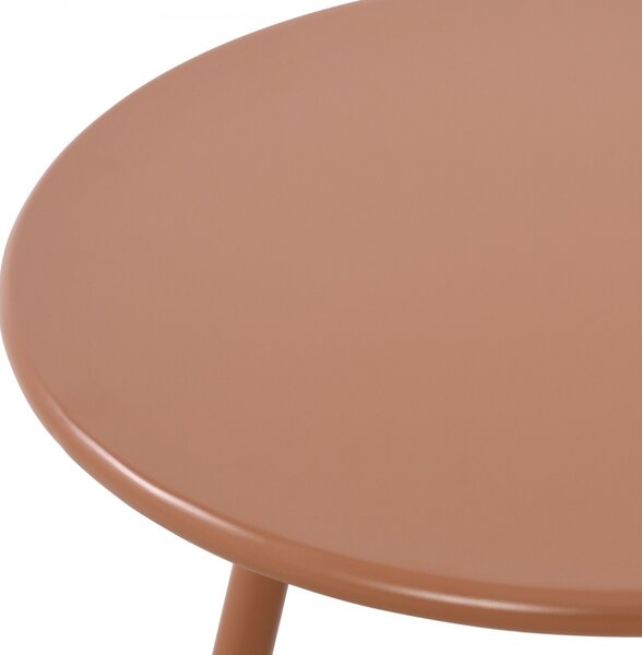 Konferenční stolek Minot - v45 x Ø60 cm - Terracotta