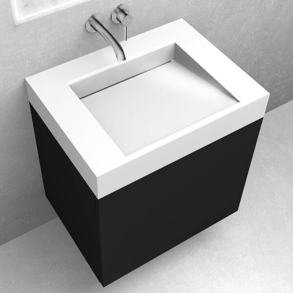 Oltens Stila umyvadlo 60x45 cm obdélníkový klasický bílá lesk 40000000