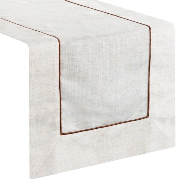UBRUS REGINA 40X180 CM PŘÍRODNÍ