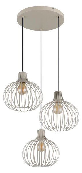 Globo 33379319 - Lustr na lanku MATEO 3xE27/40W/230V béžová
