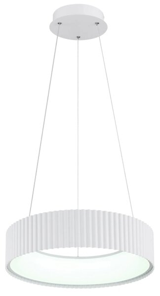 Globo 15924W - LED Lustr na lanku KEMP LED/45W/230V pr. 46 cm bílá