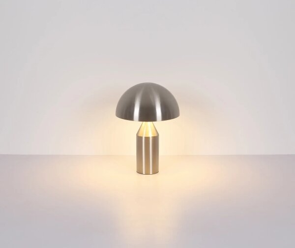 Globo 21030N - Stolní lampa ATOMA 2xE27/40W/230V matný chrom
