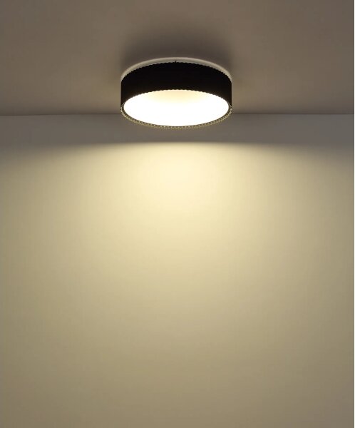Globo 15924DS-LED Str svítidlo KEMP LED/45W/230V 2700/4000/6000K pr. 46 cm černá