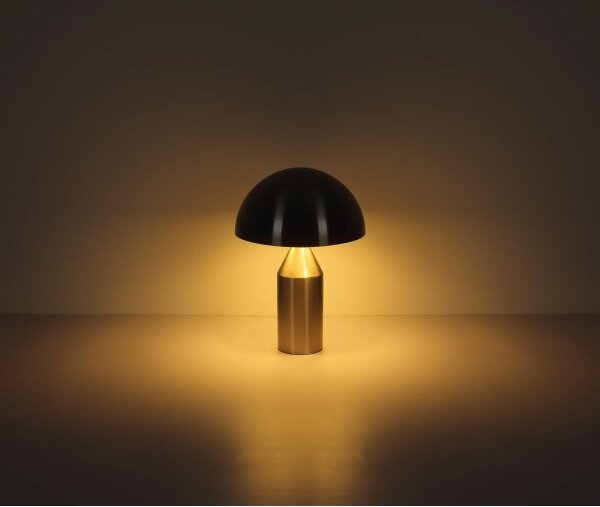 Globo 21030N - Stolní lampa ATOMA 2xE27/40W/230V matný chrom