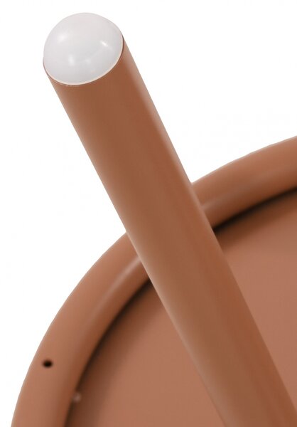 Konferenční stolek Velva - v45 x 80 x 45 cm - Terracotta