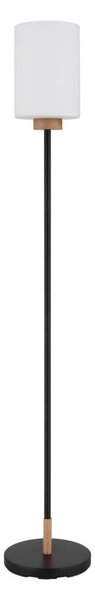 Globo 15977S - Stojací lampa ROWENA 1xE27/60W/230V černá/bílá