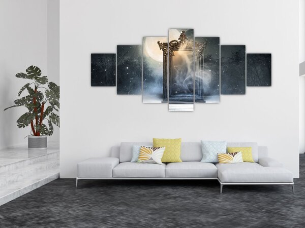 Obraz - Magické zrcadlo (210x100 cm)