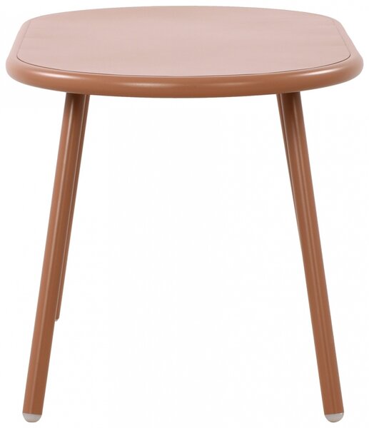 Konferenční stolek Velva - v45 x 80 x 45 cm - Terracotta