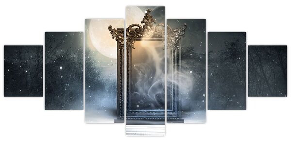 Obraz - Magické zrcadlo (210x100 cm)