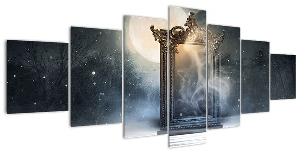 Obraz - Magické zrcadlo (210x100 cm)