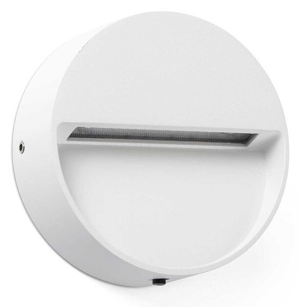 Faro Dune LED kruhové nástěnné venkovní svítidlo IP65 Šedá