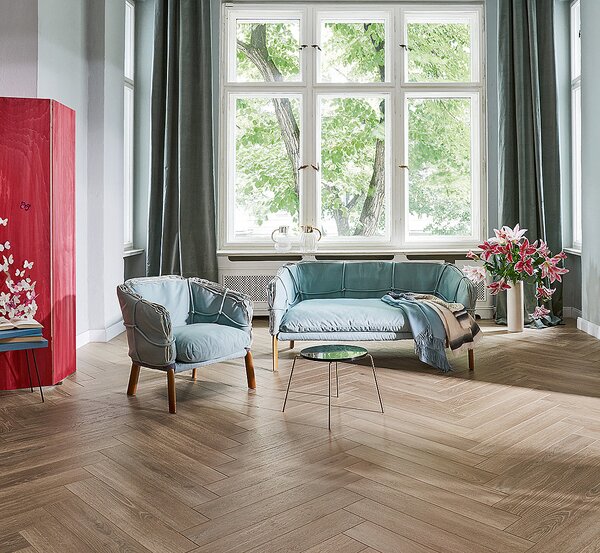 PARADOR Trendtime 3 Dub skyline perlově šedý přírodně matná struktura 1747861 - 1.60 m2