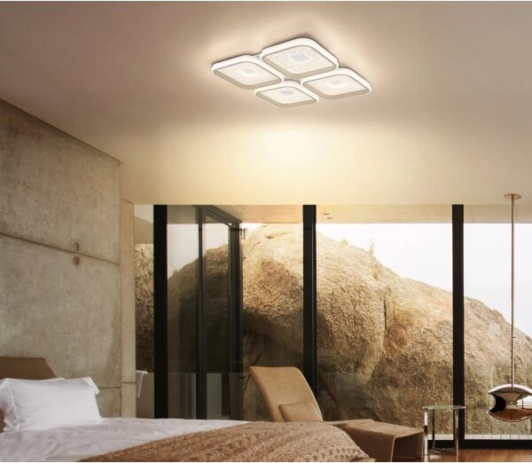 Globo 48097-60 - LED Stm stropní svítidlo MOSAIKO LED/55W/230V 54x54 cm+DO