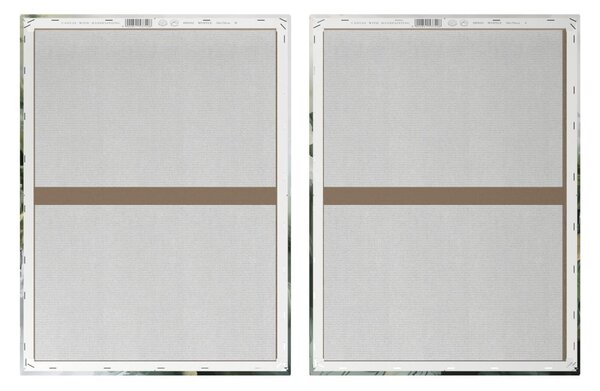 Obrazy s ručně malovanými prvky v sadě 2 ks 50x70 cm Myrtle – Styler