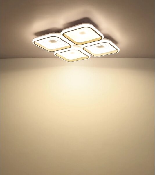 Globo 48097-60 - LED Stm stropní svítidlo MOSAIKO LED/55W/230V 54x54 cm+DO