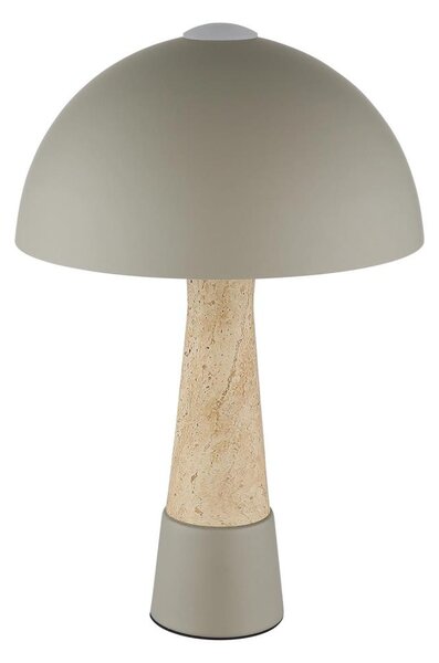 Globo 51070110 - Stolní lampa PAULIN 1xE27ILLU/40W/230V šedá