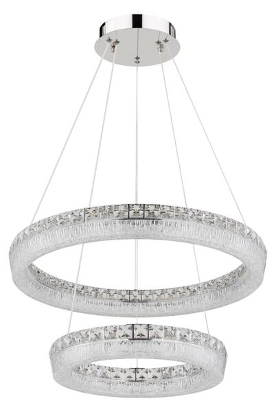 Globo 67387-60 - LED Stmívatelný lustr na lanku LAUREL LED/60W/230V čirá+DO