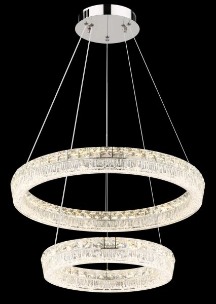 Globo 67387-60 - LED Stmívatelný lustr na lanku LAUREL LED/60W/230V čirá+DO