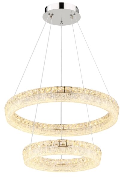 Globo 67387-60 - LED Stmívatelný lustr na lanku LAUREL LED/60W/230V čirá+DO