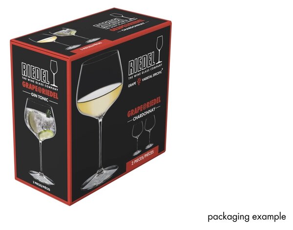 Sklenice RIEDEL GRAPE Chardonnay/Gin Tonic 650 ml, 2 ks křišťálových sklenic 6424/97