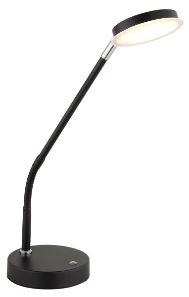 Globo 58504TS - LED Stmívatel dotyková stolní lampa SILVIO LED/6,5W/230V černá