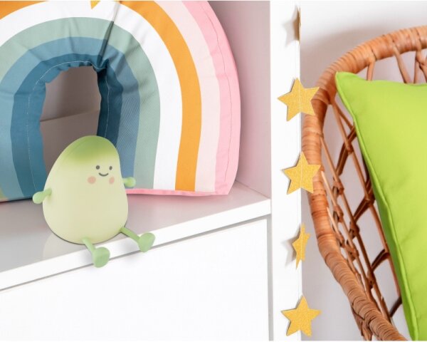 Globo 2871 - LED RGBW Stm nab dět noční sv MANGI LED/2W/5V 800 mAh mango