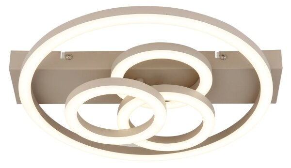 Globo 48040-40SA-LED Stm str svítid DARRYL I LED/40W/230V pr. 35x33 cm mosaz+DO