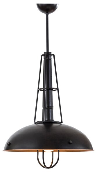Stropní lampa Corvus - černá