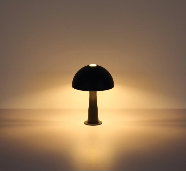 Globo 50670108 - Stolní lampa JULIA 1xE14/25W/230V černá