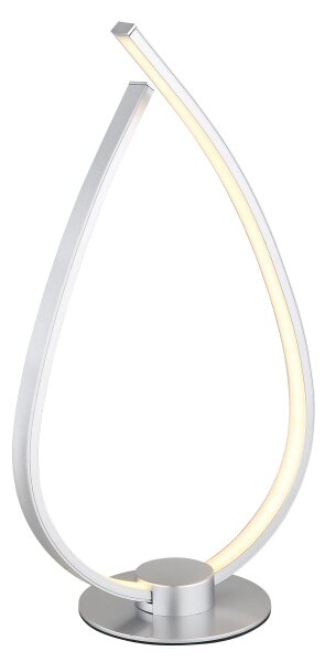 Globo 58492S - LED Stolní lampa TRINA LED/6W/230V stříbrná