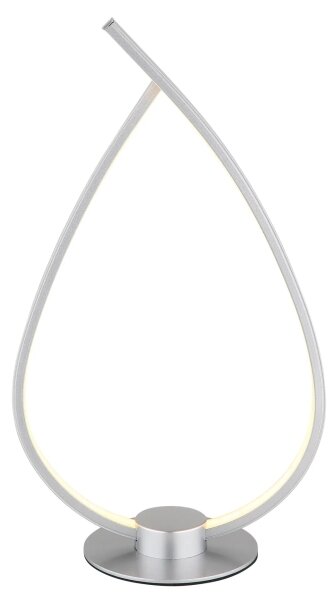 Globo 58492S - LED Stolní lampa TRINA LED/6W/230V stříbrná