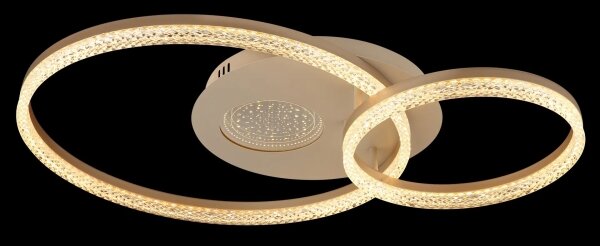 Globo 48480-30 - LED Stropní svítidlo SANFORD LED/30W/230V 3000K 70x50 cm béžová