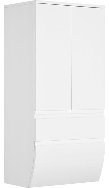 MIDI SKŘÍŇKA, bílá, 60/126,8/38 cm Dieter Knoll - Úzké skříňky do koupelny