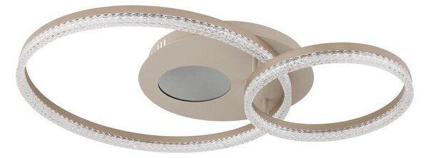 Globo 48480-30 - LED Stropní svítidlo SANFORD LED/30W/230V 3000K 70x50 cm béžová