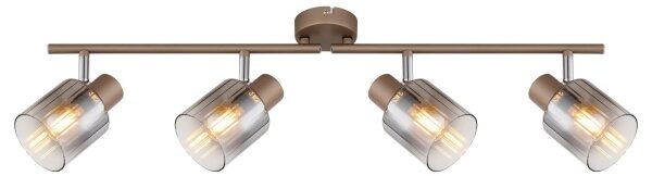 Globo 54318-4 - Bodové svítidlo WALTON 4xE14/40W/230V