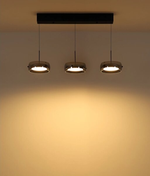 Globo 16058-3 - LED Lustr na lanku LIVION LED/30W/230V 3000K