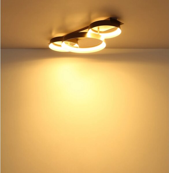 Globo 48048D2 - LED Stropní svítidlo SYRAKUS LED/40W/230V 3000K 70x35 cm