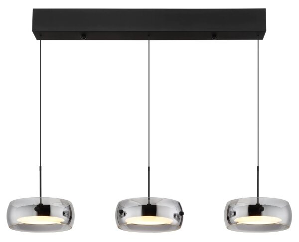 Globo 16058-3 - LED Lustr na lanku LIVION LED/30W/230V 3000K