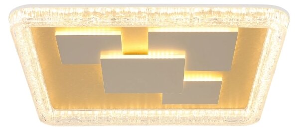 Globo 48476-40 - LED Stropní svítidlo LORAINE LED/40W/230V 48,8x48,8 cm zlatá