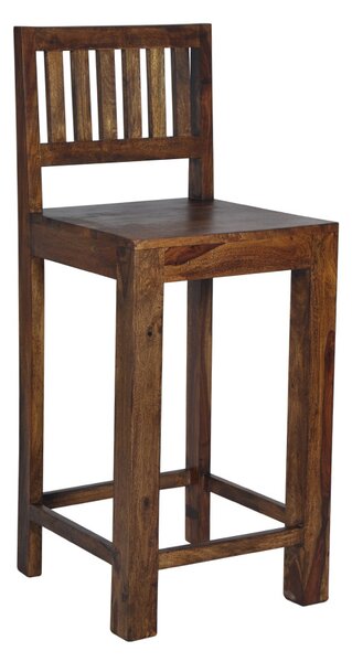 Židle barová 45x105x45 z indického masivu palisandr