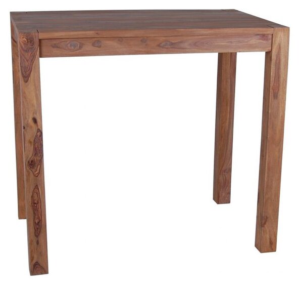 Barový jídelní stůl 120x110x80 z indického masivu palisandr