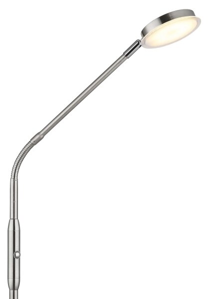 Globo 58504SN - LED Stm dotyková stojací lampa SILVIO LED/6,5W/230V matný chrom
