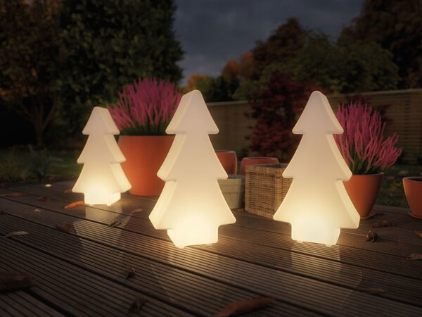 P 5020 Plug & Shine set LED světelný objekt strom vč. 2m-kabel a trafo IP67 3000K 2,8W bílá - PAULMANN