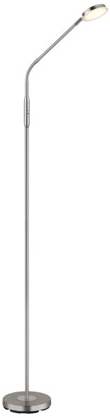 Globo 58504SN - LED Stm dotyková stojací lampa SILVIO LED/6,5W/230V matný chrom