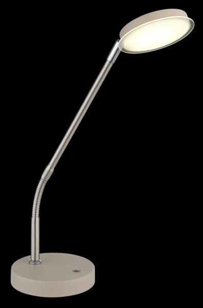 Globo 58504TSA - LED Stmívatel dotyková stolní lampa SILVIO LED/6,5W/230V béžová